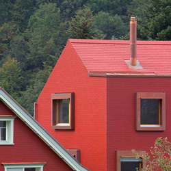 Einfamilienhaus Wolfhalden, Swisspearl Schweiz AG, Hubert Bischoff, Wolfhalden, by mtextur