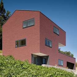 Einfamilienhaus Cotter, Swisspearl Schweiz AG, Glenn Cotter, dv architectes & associés, Sion, by mtextur