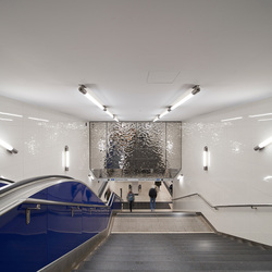 Subway station, Fielitz GmbH, WRS-Architekten, by mtextur