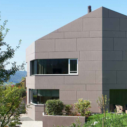 Einfamilienhaus Oberägeri, Swisspearl Schweiz AG, CST Architekten AG, Zug, by mtextur