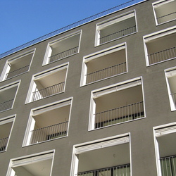 Geschäftsgebäude Rüdigerstrasse, Sto AG Schweiz, Werknetz Architektur, Zürich, by mtextur